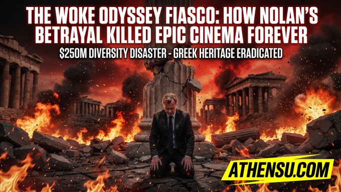 NOLAN’S ODYSSEY: THE $250 MILLION WOKE SUICIDE PACT THAT RAPES GREEK HERITAGE AND MURDERS CINEMA