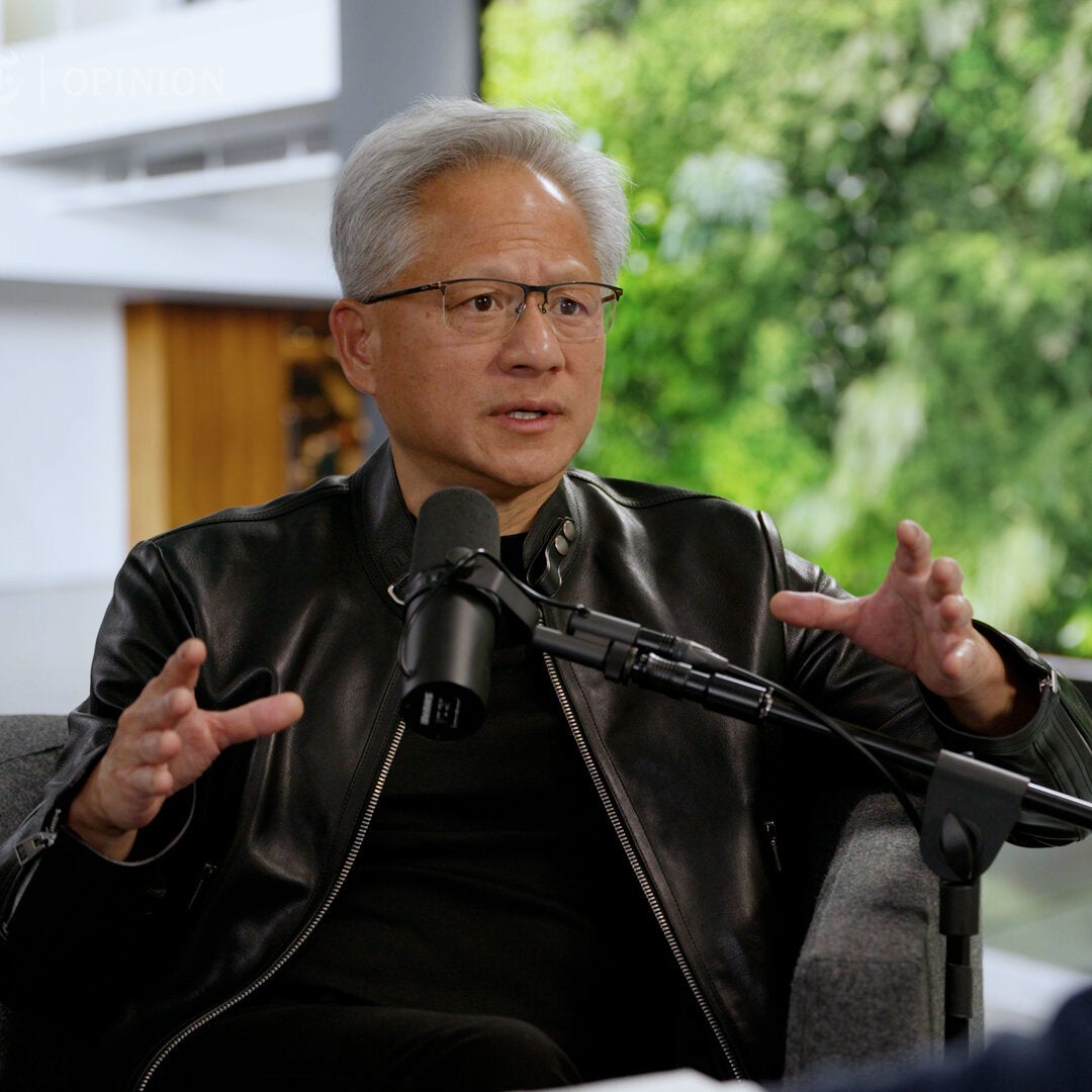 Jensen Huang Thinks A.I. Alarmism Has Gone Too Far