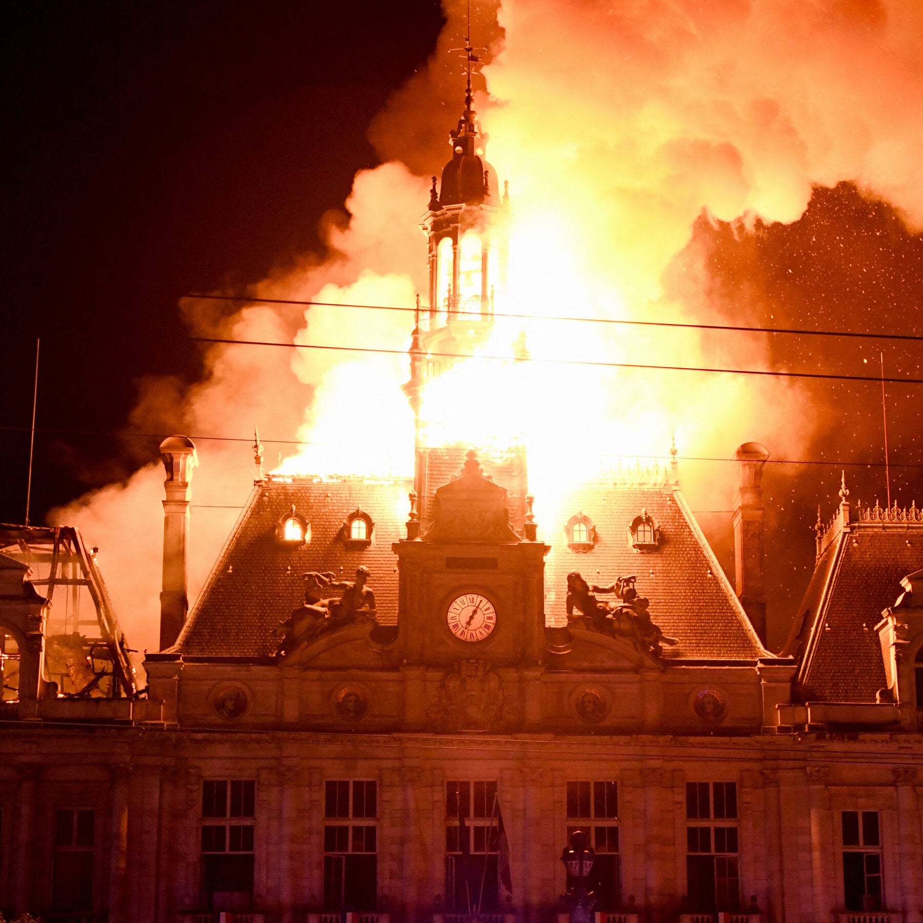 The French City of Limoges Wasn’t Known for Unrest. Then Rioters Set Fire to Its City Hall.